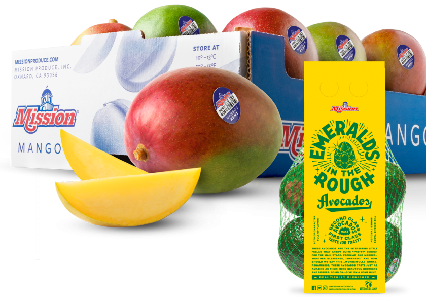 Oxnard, Calif.-based Mission Produce Inc. says it will highlight its Peruvian organics, its upcoming Mexican mango program and its Emeralds in the Rough avocado bags during the Southeast Produce Council’s Southern Exposure trade show, set for March 7-9 in Tampa, Fla.