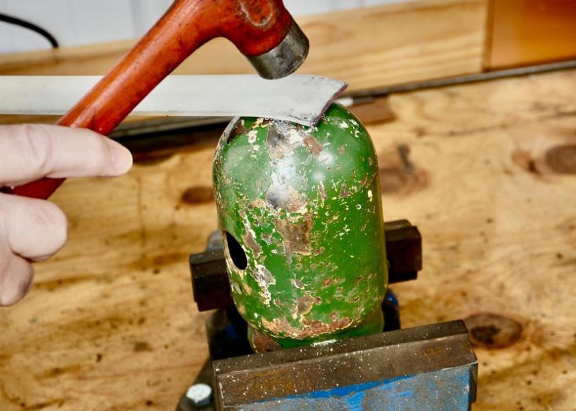 Ode to an Oxygen Bottle Cap and Farmer Creativity