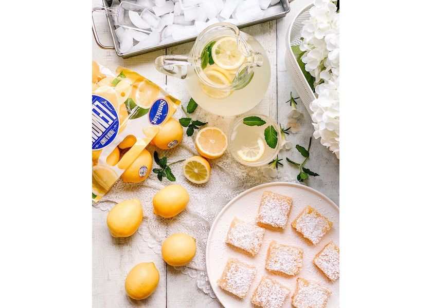 Lemons drive recipe inspiration, says Cassie Howard, senior director of category management and marketing at Sunkist Growers. 