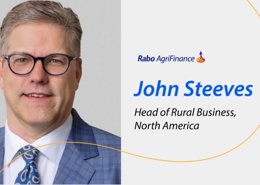 Rabo AgriFinance Names John Steeves as Head of Rural Business Economics North America