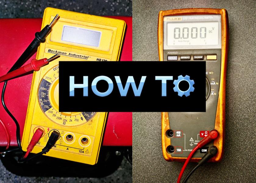 How to Use a Multimeter to Test for Voltage