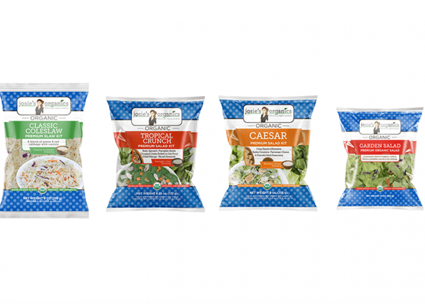 Braga Fresh releases four new Josie’s Organics salads