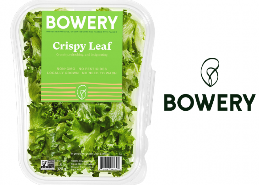 NY’s Bowery Farming rebrands with new logo, packaging, website
