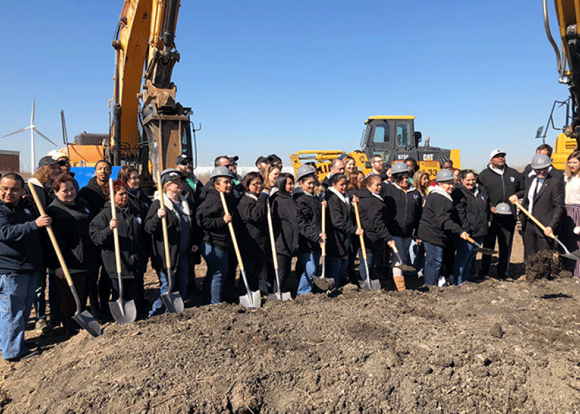 Gotham Greens broke ground March 15 on a new greenhouse in Chicago's Pullman area.