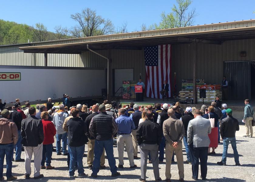 USDA Secretary Sonny Perdue Visits Ag Retailer For Tax Day Town Hall