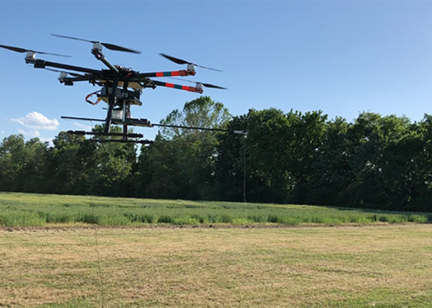 Drone Targets Weeds With Precision