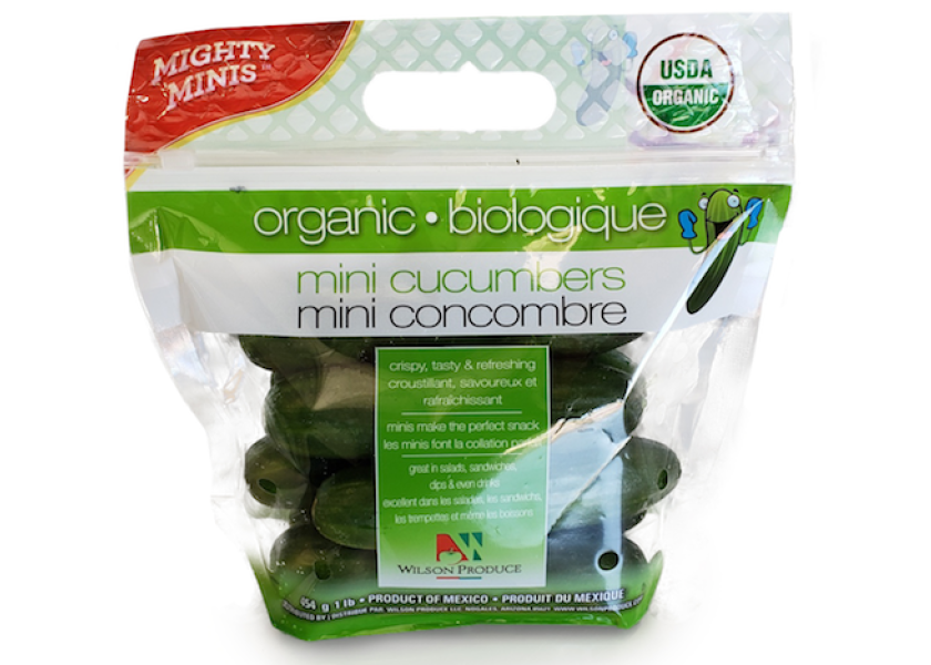 Organic Mini Cucumbers