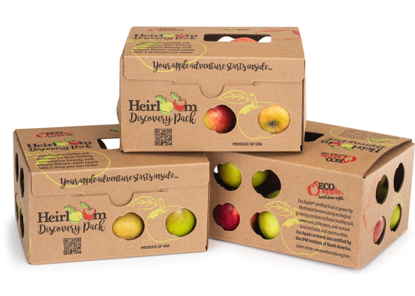 Eco Apples distributed in new Heirloom Discovery Packs The Packer