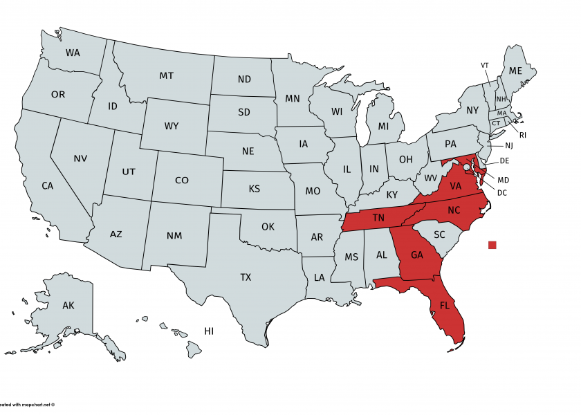 The Consortium includes the University of Florida, Virginia-Maryland Regional College of Veterinary Medicine and the veterinary colleges at North Carolina State University, Lincoln Memorial University, University of Georgia and University of Tennessee.