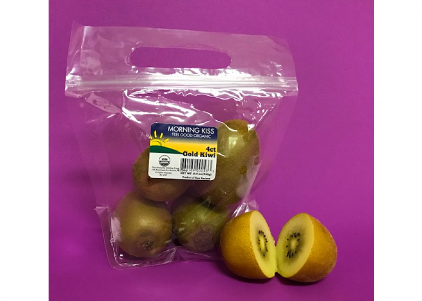 Morning Kiss Organic Gold Kiwifruit