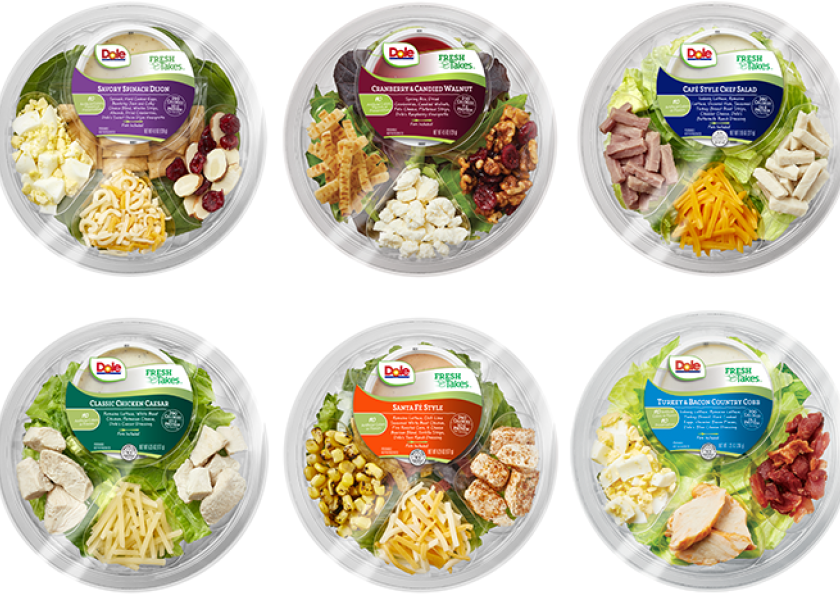 Dole Salad Kits Reviews & Info (Dairy-Free Varieties)