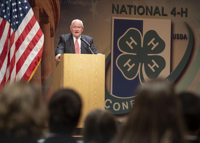 U.S. Secretary of Agriculture Sonny Perdue 