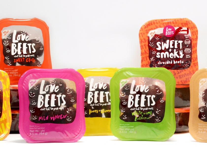 Love Beets has doubled the shelf life of its products and rolled out resealable packaging.