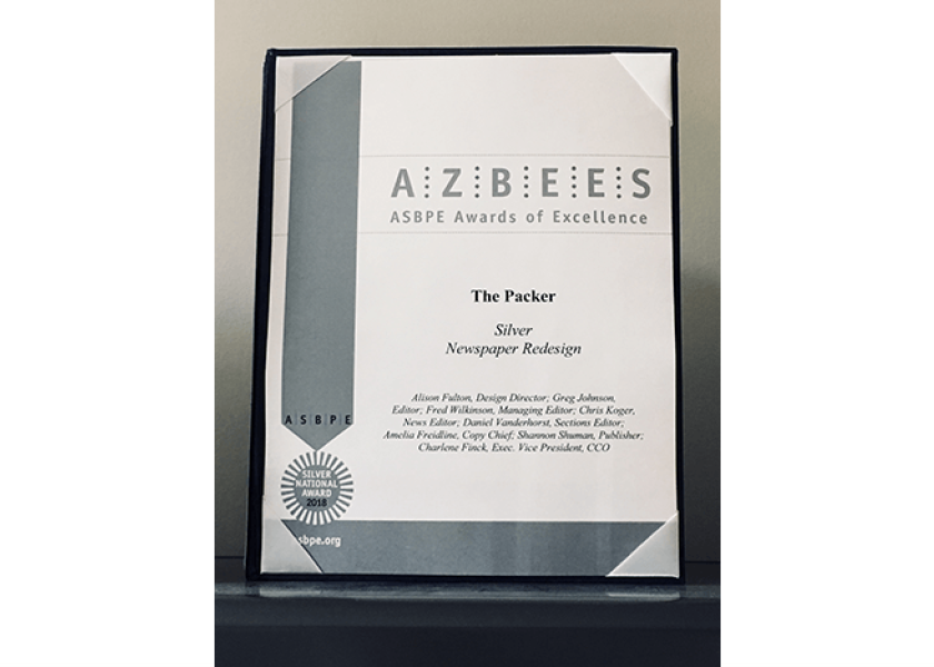 The Packer wins national design award The Packer