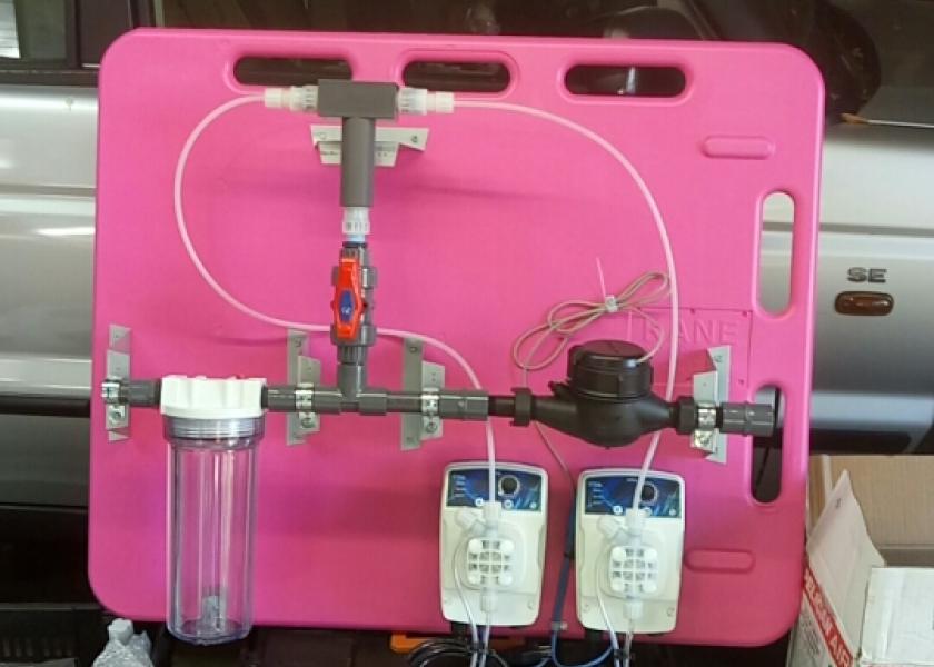 Simple Chlorine Dioxide Water Disinfection Pork Business