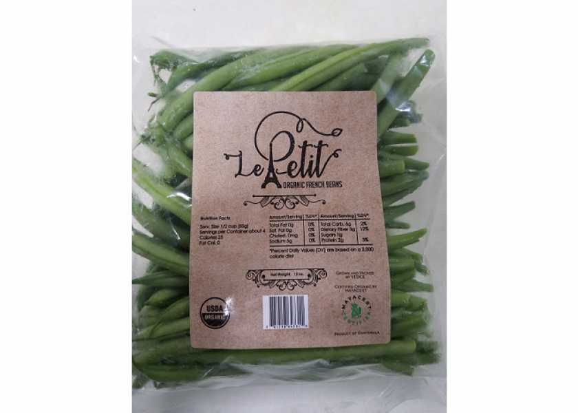A & A Organic Farms recently added French beans from Guatemala to its offerings.