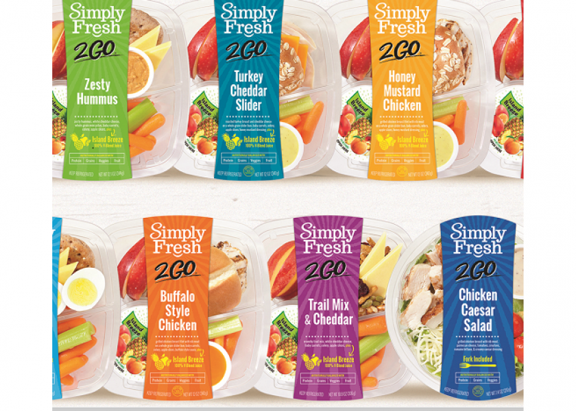 FiveStar Gourmet debuts Simply Fresh 2GO line in schools, stores