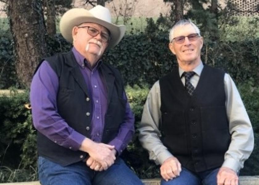 Wade Taylor, DVM (left), and Tom Noffsinger founded the PAC group.