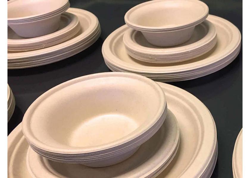 Among other items, Genera plans to produce molded fiber foodservice products like plates, bowls and takeout containers.
