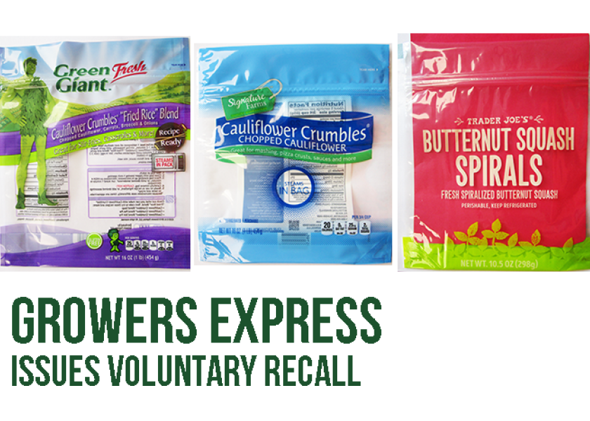 Growers Express recalls Green Giant 