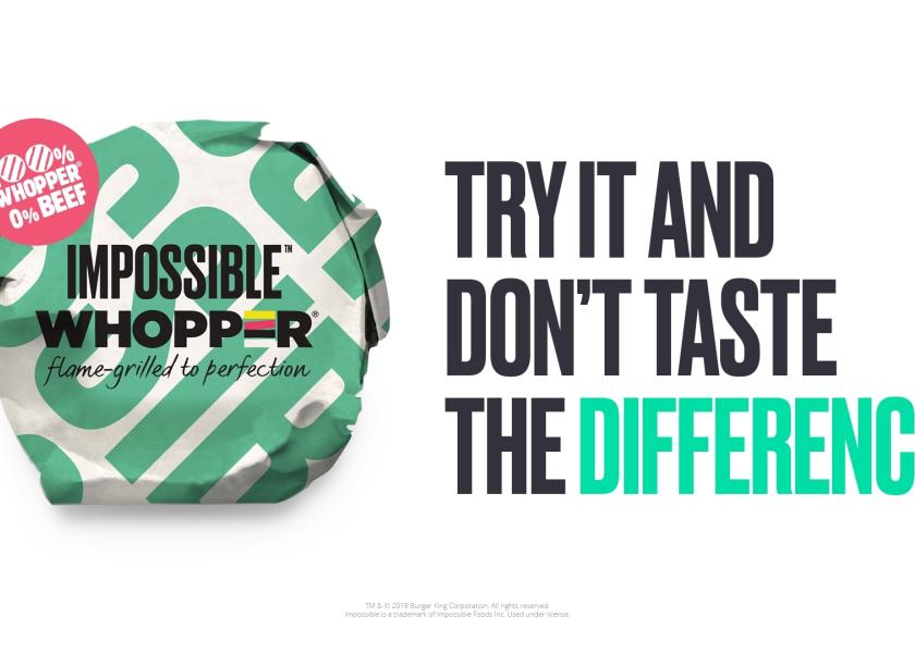 Burger King is starting a pilot project in 59 restaurants to start selling a plant-based Whopper and if successful the Impossible Whopper could be found in more than 7,000 locations nationwide.
