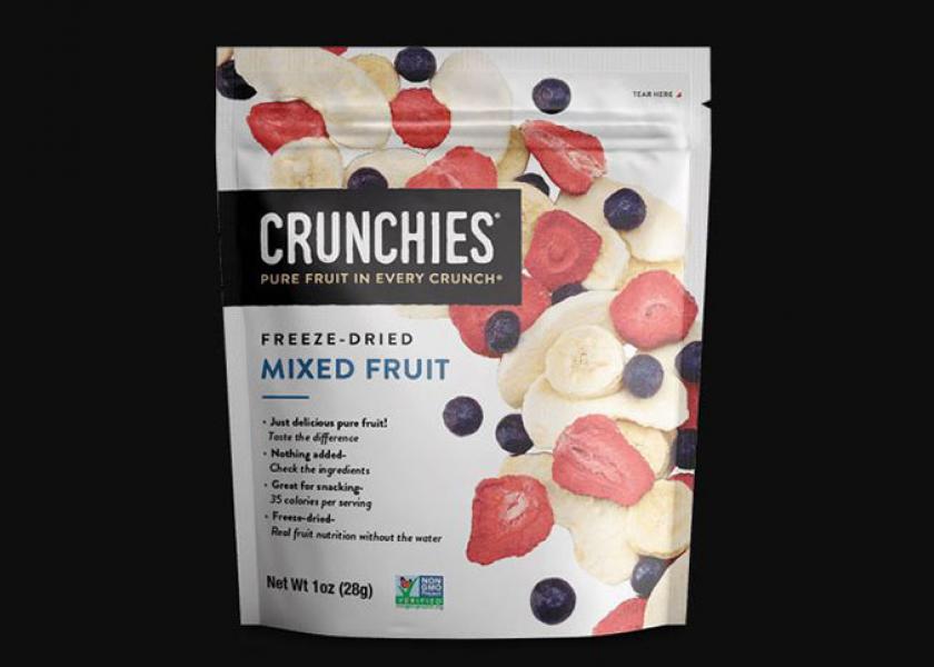 Crunchies offers freeze-dried line of fruits
