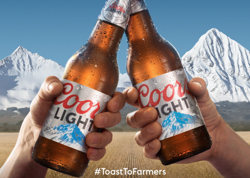 Coors Light Excited to Raise a Glass in a #ToastToFarmers