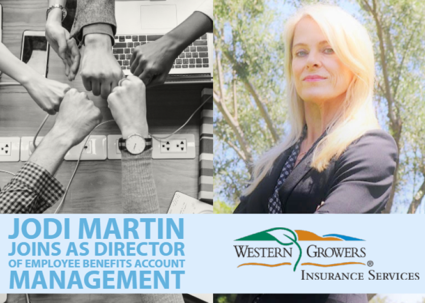 Jodi Martin joins Western Growers Insurance Services The Packer