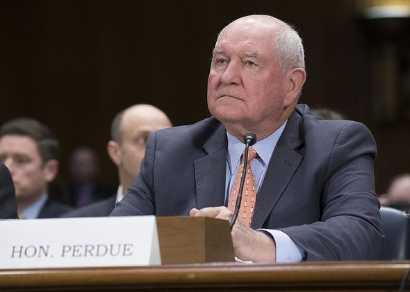 USDA Secretary Sonny Perdue