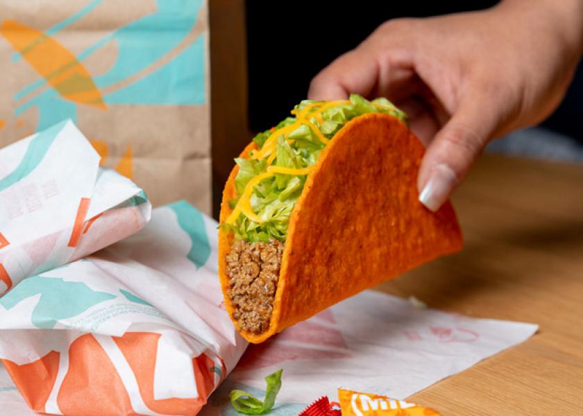 Taco Bell targets 2025 with its antibiotic policy.