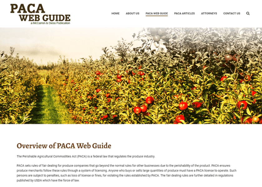 Law firm launches revised PACA guide The Packer
