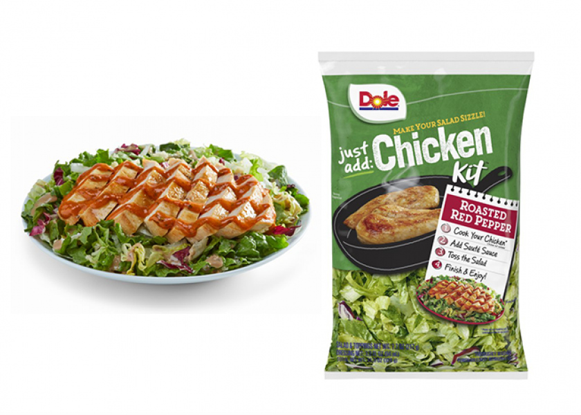 Dole debuts Just Add Chicken salad kits