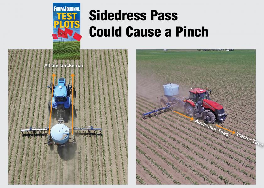 Sidedress Pass Could Cause a Pinch