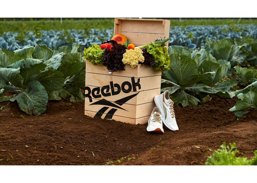 Reebok offers fresh produce with purchase of plant-based shoes
