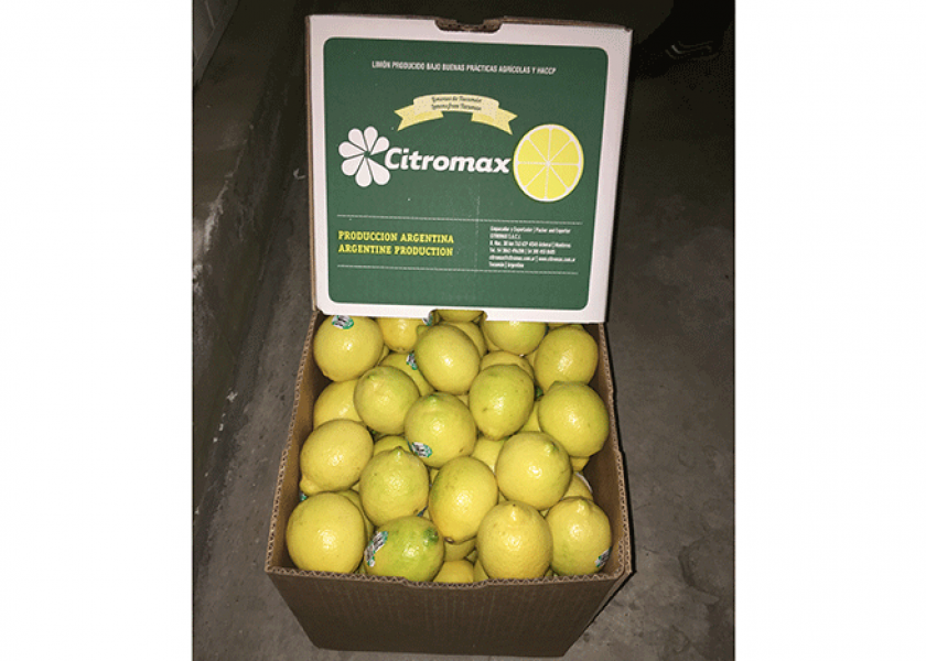 Vision Import Group offers Argentine lemons
