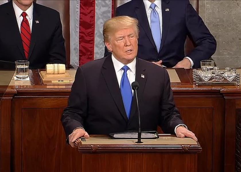 President Trump will give his State of the Union speech on Feb. 4.