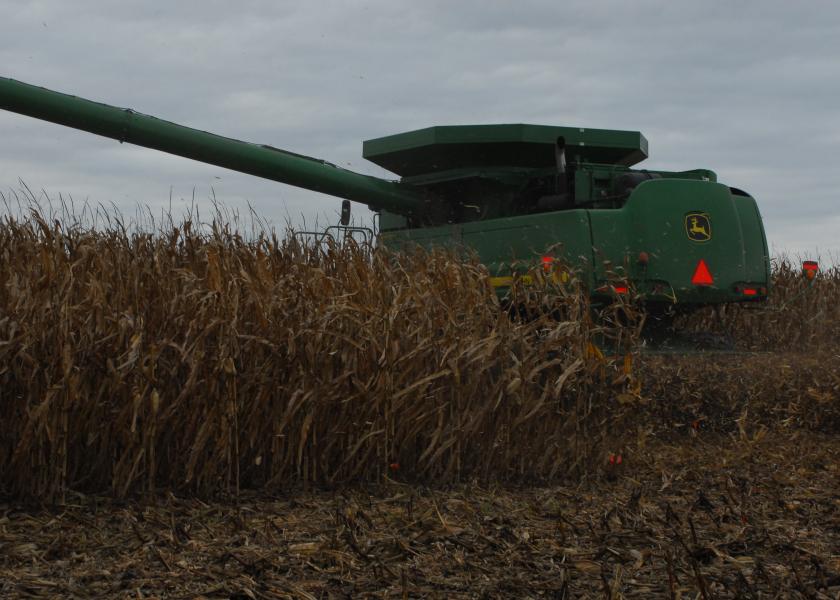 Harvest is well behind average across the U.S.