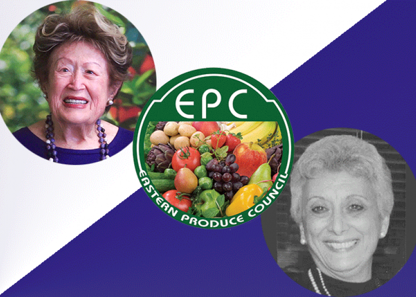 The Eastern Produce Council plans to honor Frieda Caplan and Annabel (Donio) Arena.