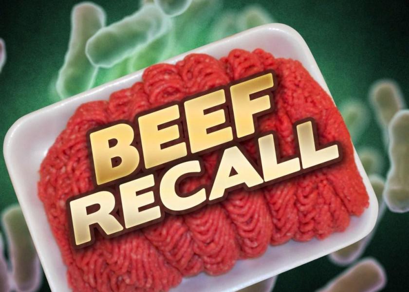 A recall has been announced by JBS and USDA after more than 43,000 lb. of ground beef was found to be possibly contaminated by extraneous materials, specifically, pieces of hard plastic.
