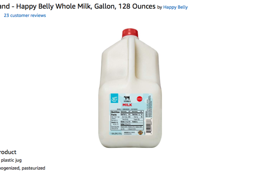 Amazon to Begin Selling Milk Online Dairy Herd