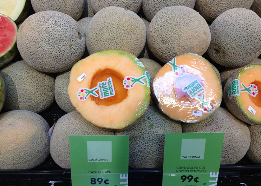 Who's buying cantaloupes in your stores?
