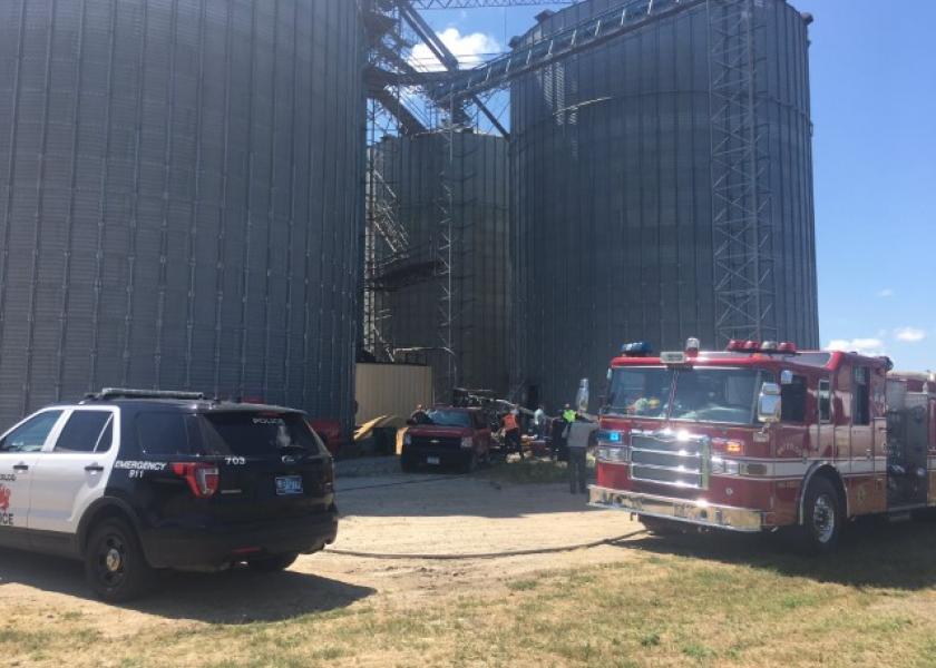 One person is dead after a grain bin accident at the East Central Iowa Co-Op.