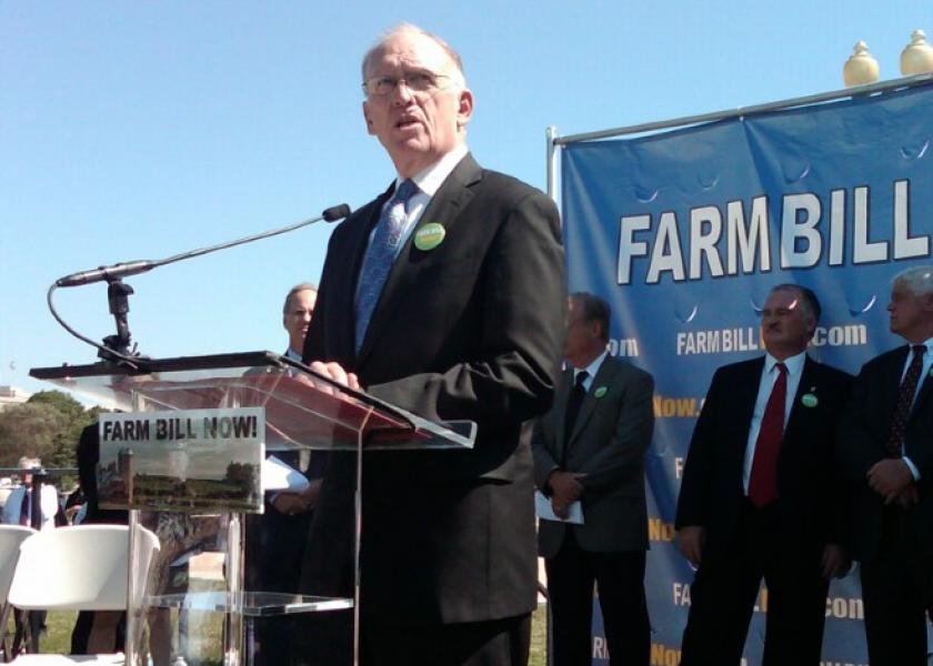 Dairy Producer Ken Nobis Farm Bill Now Rally 091212