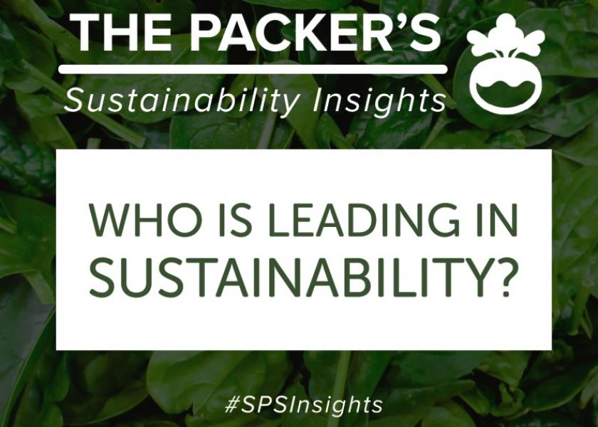Who is leading on sustainability?