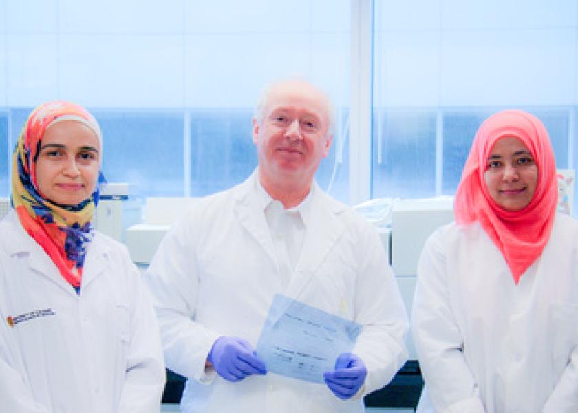 Dalia Abdelaziz, Hermann Schaetzl, and Simrika Thapa published a study of a vaccine against chronic wasting disease.
