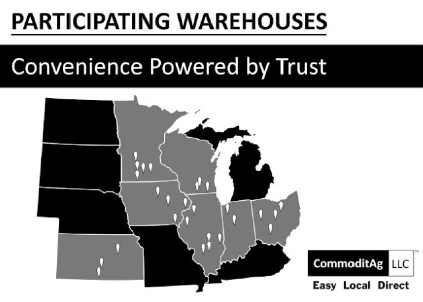 This makes the seventh partner part of the CommoditAg network.