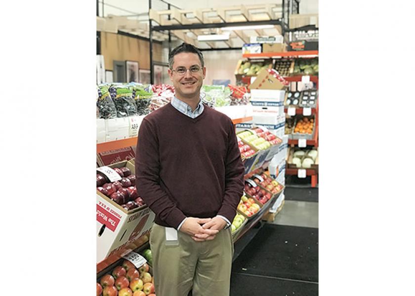 Mark Smith, manager of the Philadelphia Wholesale Produce Market, says the market’s goal is to reach the point where it isn’t throwing anything away. So far it’s diverted 80% of its waste from landfills.

