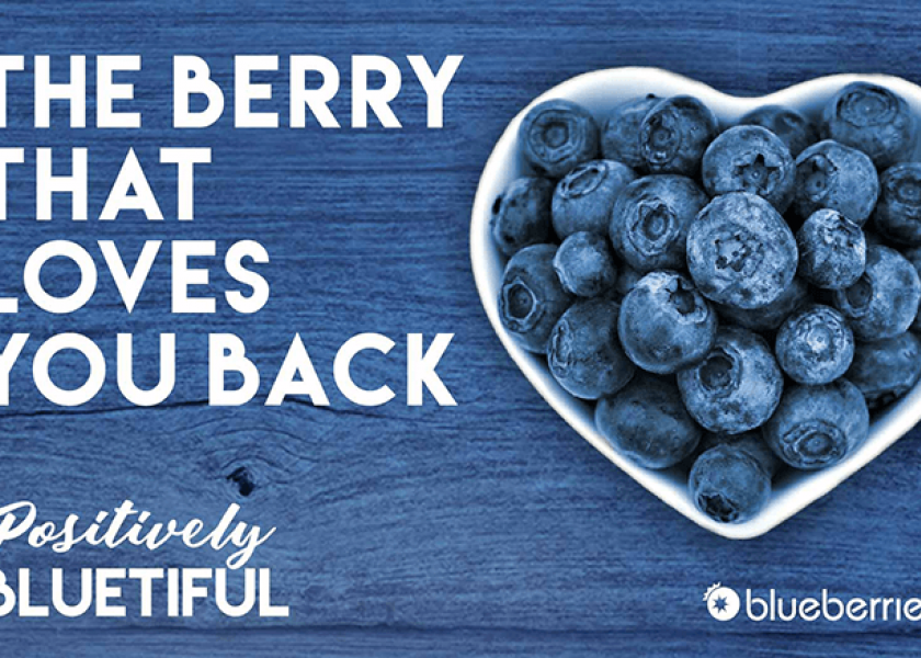  The U.S. Highbush Blueberry Council's Positively Bluetiful marketing campaign aims to increase demand from moderate consumers of blueberries.