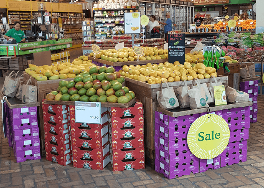 Carrying ripe mangoes at retail can pay off