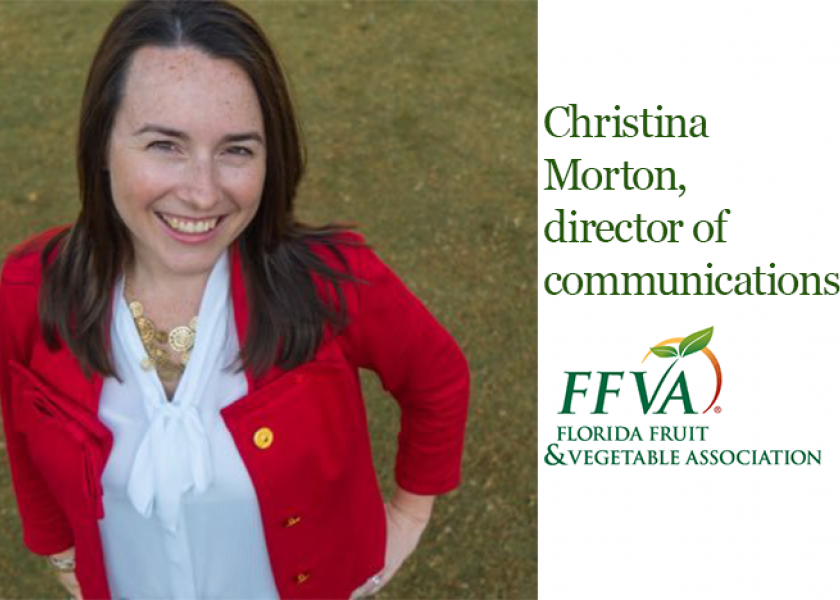 Florida Fruit & Vegetable Association names new director of communications